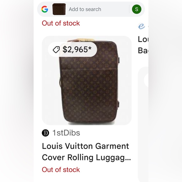 🎁HOLIDAY SALE!!! Authentic SUITCASE Louis Vuitton Monogram Pegasus Carryon. - Picture 8 of 8